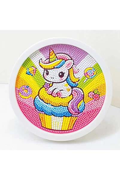 Choice6 YK061 إطار دائري، لوحة ماسية على شكل وحيد القرن، قطة، ديناصور، مصنوعة...