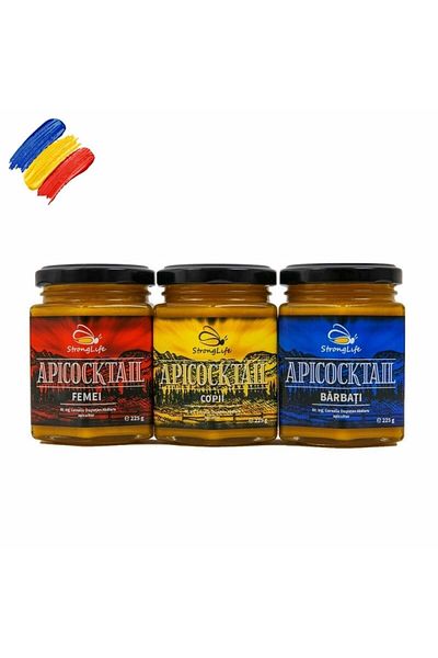 ApiCocktail Pachet ApiCocktail® - 675g cocktail-uri apicole pentru cresterea imunitatii intregii familii