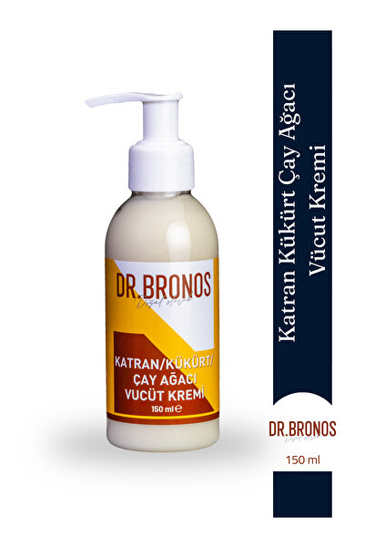 Dr.Bronos Katran Kükürt Çay Ağacı Vücut Kremi 150 ml