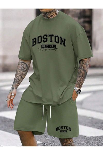 LUNAVISTA Shirts and Shorts, Manga Pieces, Large Size, Men's Casual, Exhibitions, Fashion, Simple,