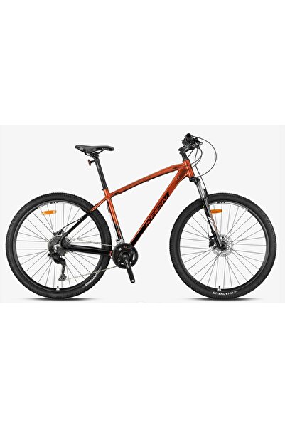 Kron XC300 29 Jant Hidrolik Disk MTB Dağ Bisikleti Shimano CUES U4000 2x9 18 Vites Kahverengi Siyah