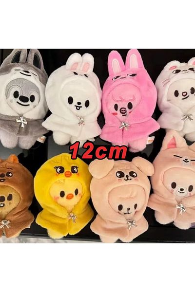 Choice skzoo 151-158 New Style Skzoo Keychain Plush Korean Ide Pendant Toy Keychain Fan Collection Giftsol