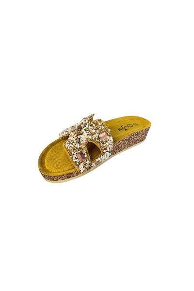 Guja Cork Sole Stone Women's Slippers 24Y102-1