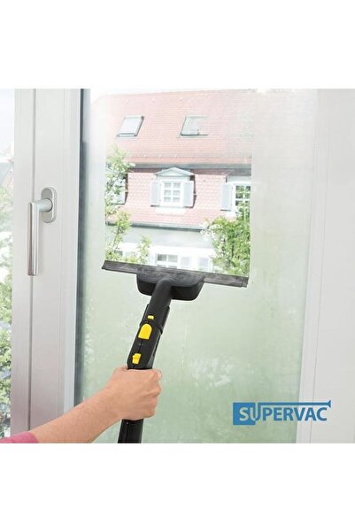 Supervac Συμβατό με Karcher, για καθαριστικό ατμού, καθαρισμό χωρίς λωρίδες για γυαλί, παράθυρα, καθρέφτες, με ατμό πάνω από τον χώρο