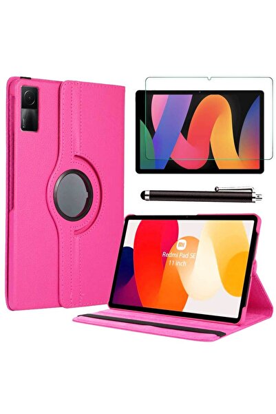 Smart Tech Xiaomi Redmi Pad SE 11 Uyumlu Tablet Kılıfı Cam Ekran Koruyucu Kal...