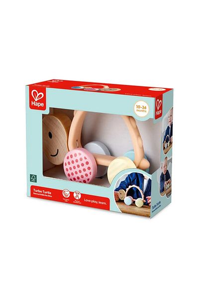 Hape Hape Turbo Turtle wooden turtle