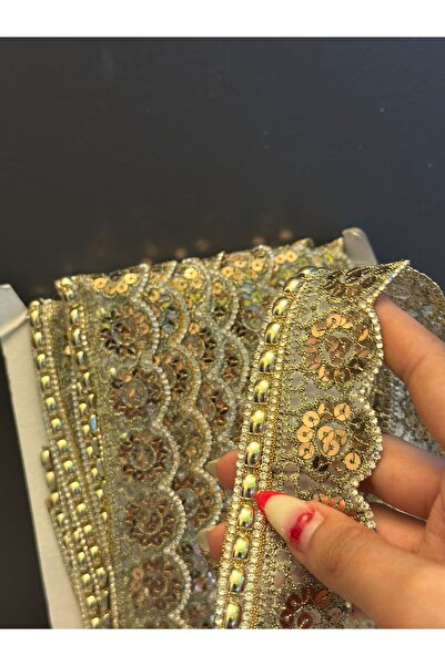 Gönülden Tasarım EN 4 CM FIER DE FERĂ STICKING OSMANLI MODELAT BANDĂ ACCESORIUM DE CUSUT 1 METR