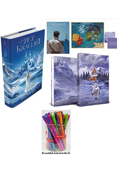 İndigo Kitap Buz Krallığı 1 Buz Krallığı 2 Ciltli Set