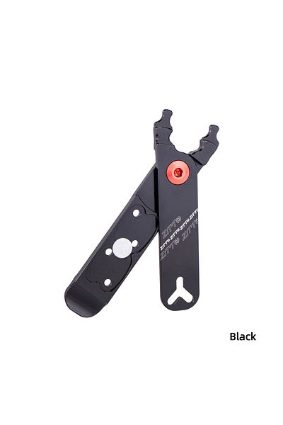 ZTTO CNC Black ZTTO Bicycle Missing Link Plier Tool Tire Lever Missing Link Box Bicycle Master link Plier