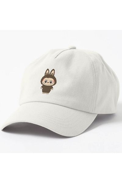 POPULUS Labubu Brown Cap