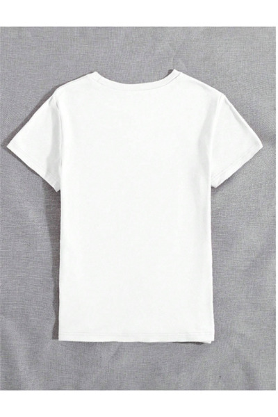 BETİLİNA Beyaz Harry Pot Oversize T-Shirt