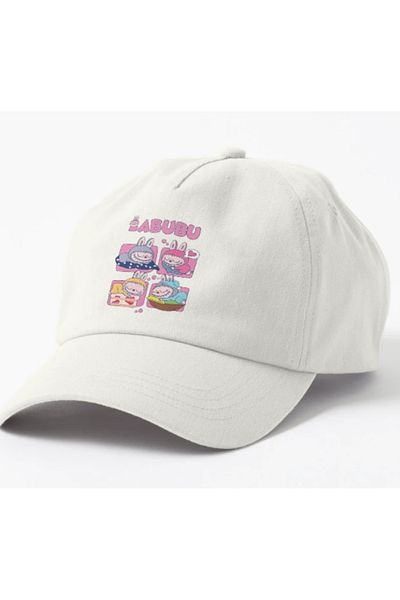 POPULUS Labubu Sleep Design Cap Hat