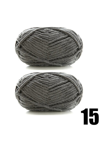 Choice قطعتان من خيوط المخمل السميكة، وزن كل قطعة 50 جرامًا، مصنوعة يدويًا، خ...