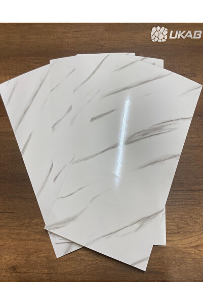 UKAB DEKOR 6013 Kendinden Yapışkanlı Seramik Desenli Köpük PVC Duvar Paneli (...