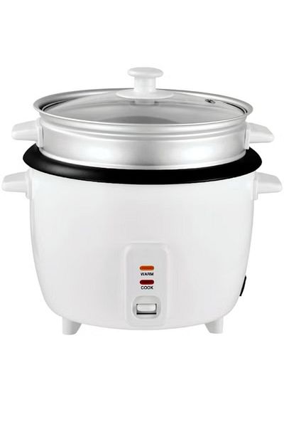 DLC Electric Rice Cooker – Perfect & Easy Cooking 1.5 L 500 W White