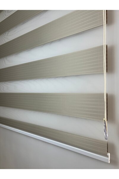 Binbirperde Kumbeji Pileli Zebra Stor Perde Ev/ofis Perdesi Aluminyum Sistem