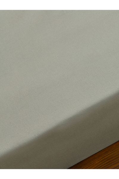 LC Waikiki Plain Cotton Elastic Double Bed Sheet 160X200X30 cm