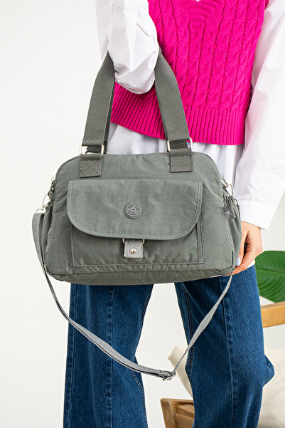 Teal Collection Multi-Compartment Women's Shoulder Bag