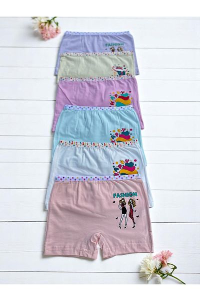 Dondeza Cotton Girl Boxer 6 Pieces
