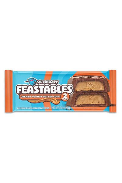 Feastables Mr.Beast Feastables Creamy Peanut Butter Cups 2 40 Gr