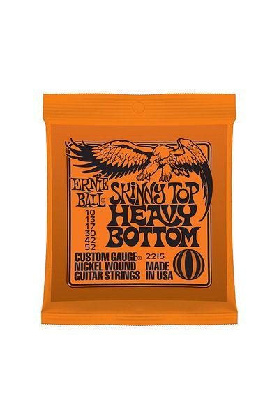 Ernie Ball P02215 Skinny Top Heavy Bottom Nickel 10-52 Electric Guitar String
