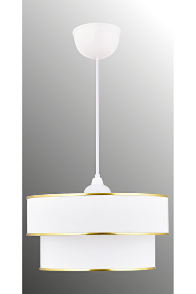 Emg DesiGn Kumaş Başlık 2 Katlı Pasta Avize Yatak Odası Çocuk Odası