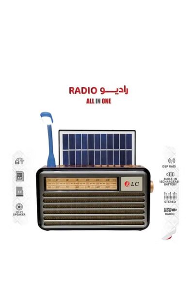 DLC 2 in 1 Wireless Bluetooth Speaker with FM Radio and MP3 Music. Attractive and distinctive shape