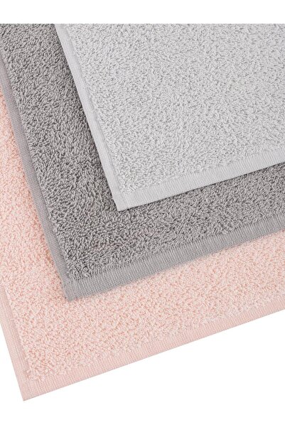 LC Waikiki Plain Cotton Hand Towel Set of 3 (W3)