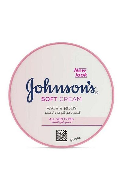 Johnson Soft Cream for Face and Body - 200ml