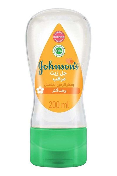 Johnson Baby Gel Oil Moisturizer with Fresh Floral Scent 200 ml