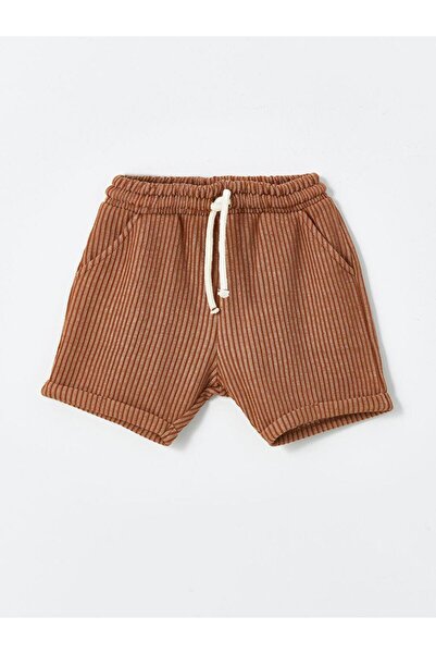 LC Waikiki Judge Collar Short Sleeve Baby Boys T-Shirt and Shorts 2-Piece Set (S4)