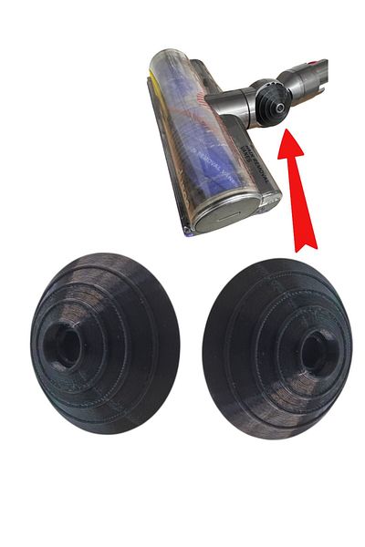 Popüler Dyson V10 V11 V15 Compatible V‑Ball Wheel – Vacuum Cleaner Turbine Head Caster