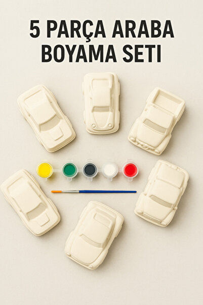 Genel Markalar 🛻 5 PARÇA ARABA BOYAMA SETİ