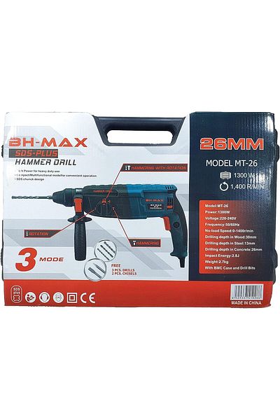 BH PH Max 1300W Hilti Head Electric Drill