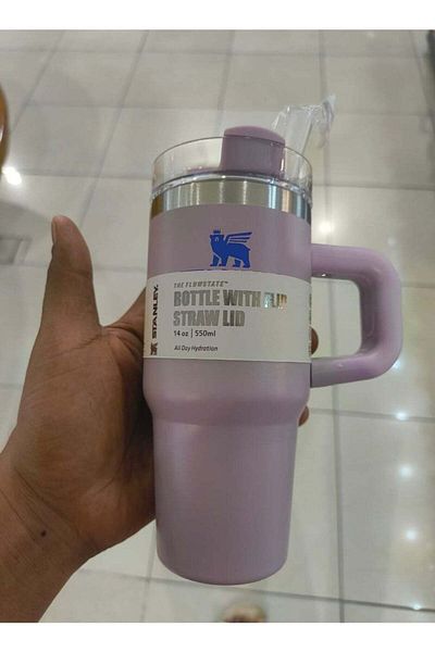 Stanley Quencher H2.0 Flow State Stainless Steel Vacuum Insulated Tumbler with Lid and Straw for Wat
