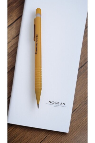 FAMEMUS ACCESSORY قلم رصاص نوستالجي فيرساتيل أطلس 0.5، لون أصفر