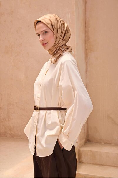 Belli Eșarfă din mătase pură 4117D-01-Tivil