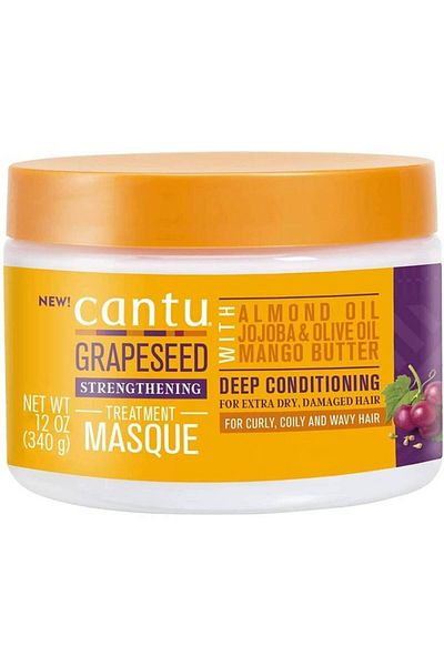 Cantu قناع تقوية الشعر ببذور العنب من كانتو - 340 جرام