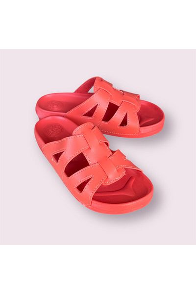 MULEX Women's Comfortable Orthopedic Sole Non-Slip Flat Slippers