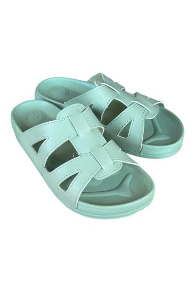 MULEX Women's Comfortable Orthopedic Sole Non-Slip Flat Slippers