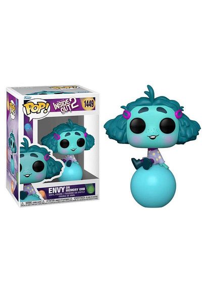 Funko Pop Figure Disney Inside Out 2 Envy