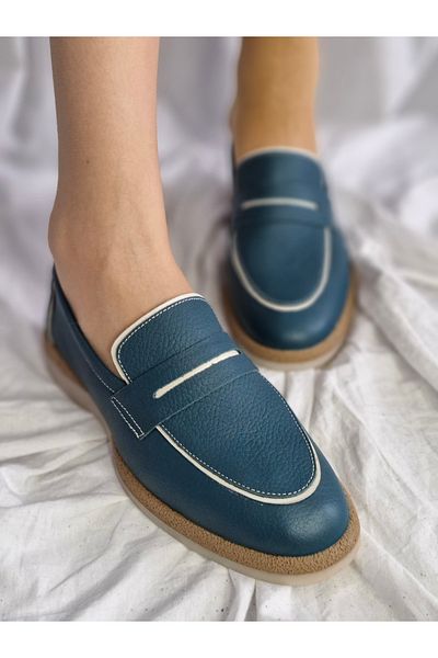 aayak&kabımofficial Genuine Leather New Season Women's Loafer – the Meeting Point of Elegance and Comfort