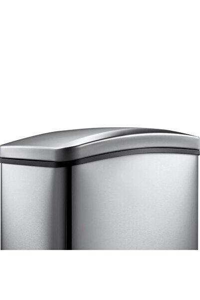 EKO Rejoice 8L Step Trash Bin – Slim Matte Stainless Steel, Soft-Close Lid, Fingerprint-Resistant