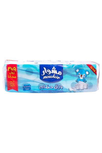 MOUCHOIR TOILET PAPER 9+3FREE 12PCS