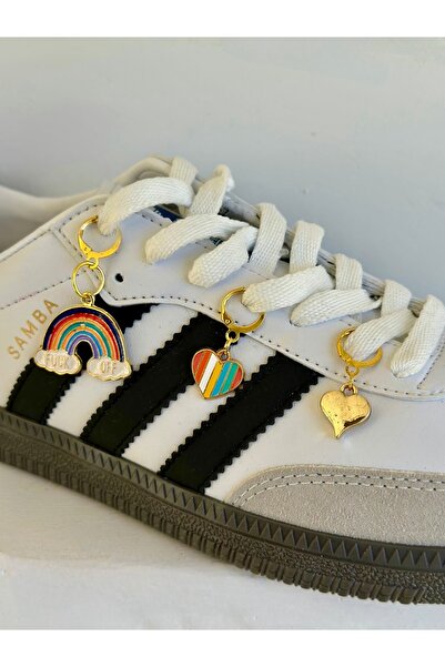 SERENA BD Charm seti 3’lü charm seti sneaker ayakkabı çanta charmı bijuteri