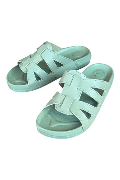 MULEX Women's Comfortable Orthopedic Sole Non-Slip Flat Slippers