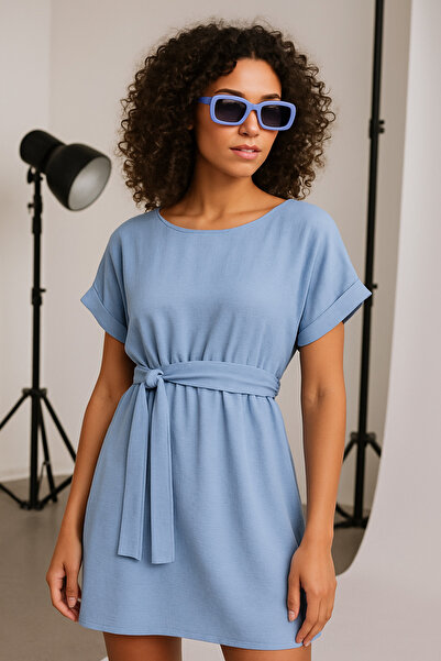 ALPACO rochie de vara marime mini - maneca scurta - confortabila