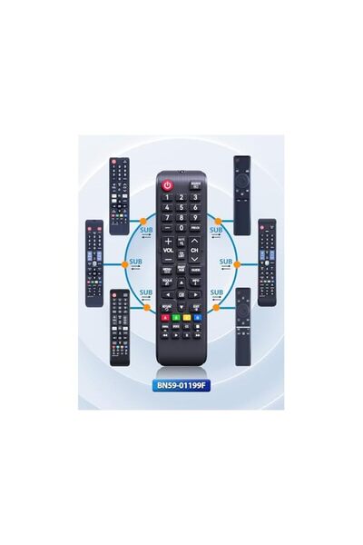 The Bros Universal remote control for All Samsung Smart LCD LED SUHD UHD HDTV 3D TVs