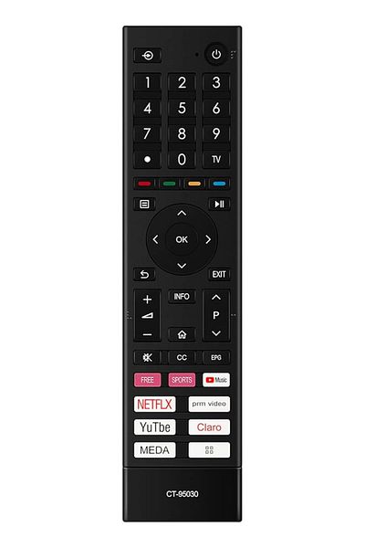 The Bros CT-95030 CT95030 Replacement Remote fit for Toshiba 4K LED LCD Smart TV