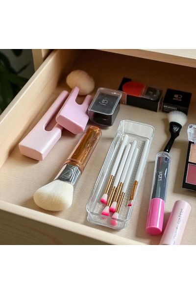 Gead Beautybox Long Makeup Organizer Brush & Pencil